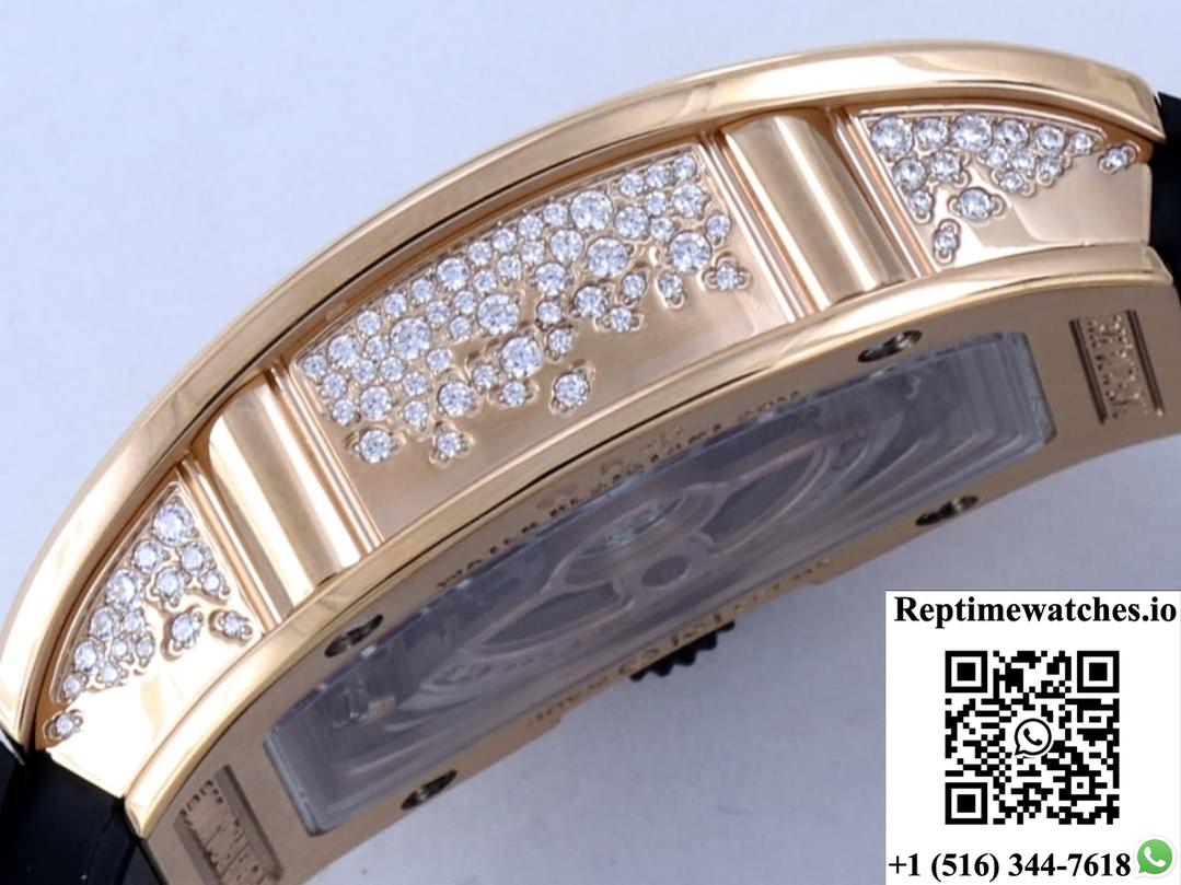 Richard Miller Ladies RM07-01 ZF Factory Black Core Dial