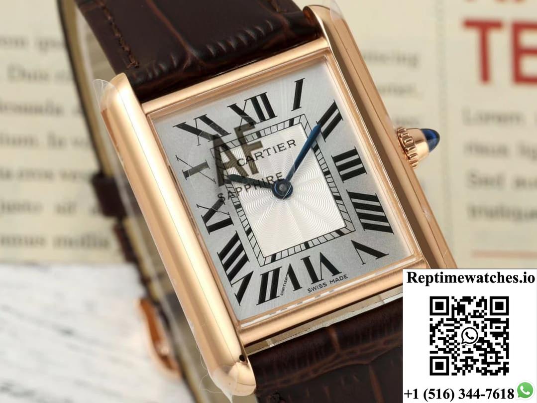 Cartier Tank WGTA0056 AF Factory Mineral Crystal Mirror