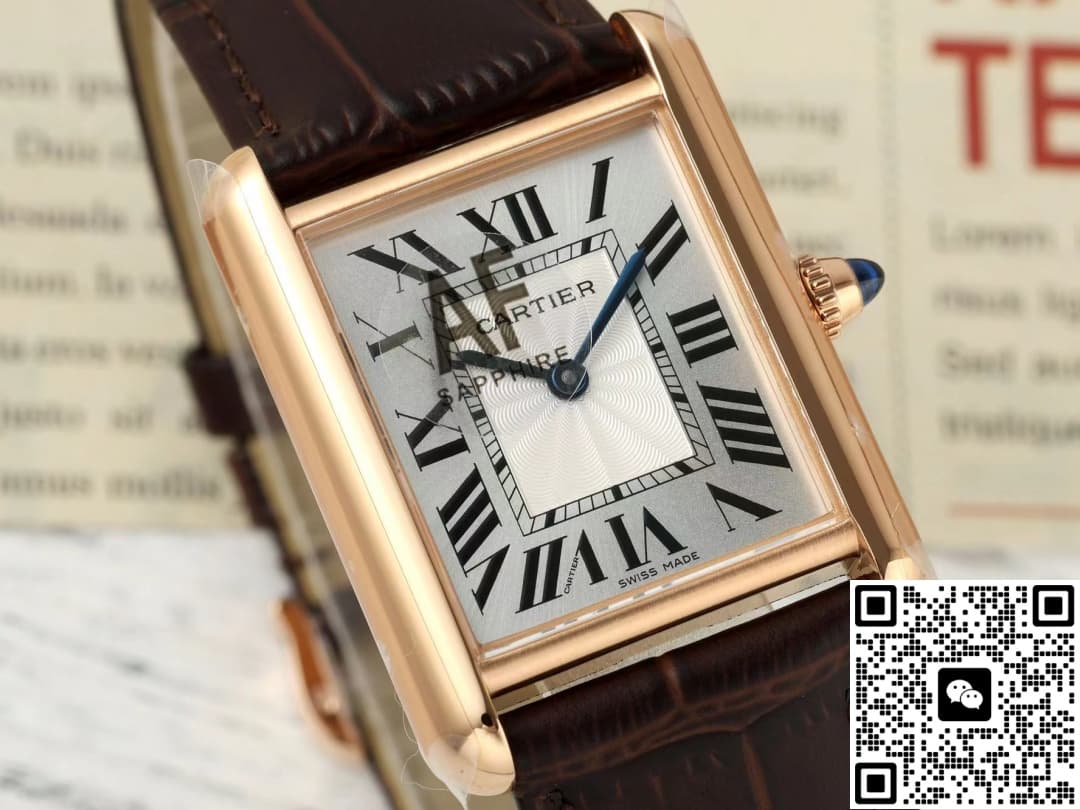 Cartier Tank WGTA0056 AF Factory Mineral Crystal Mirror