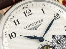 Longines Master Collection L2.919.4.78.3 AF Factory Alligator Leather Strap