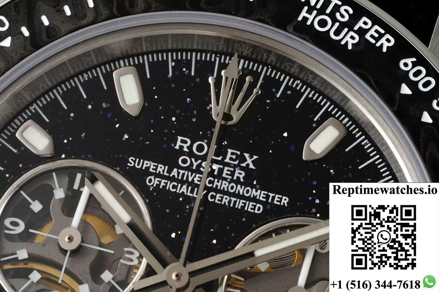Rolex Daytona DIW Factory Black Strap