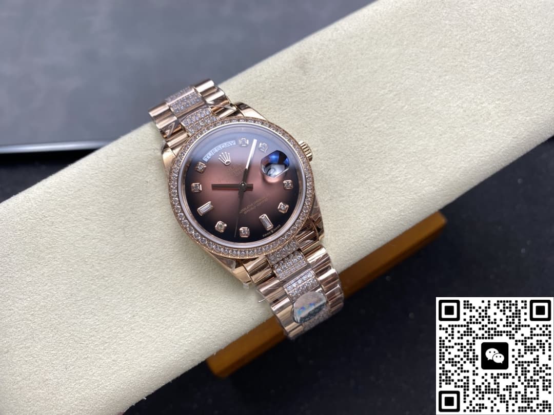 Rolex Day-Date M128345rbr-0041 8+ Factory Week Display