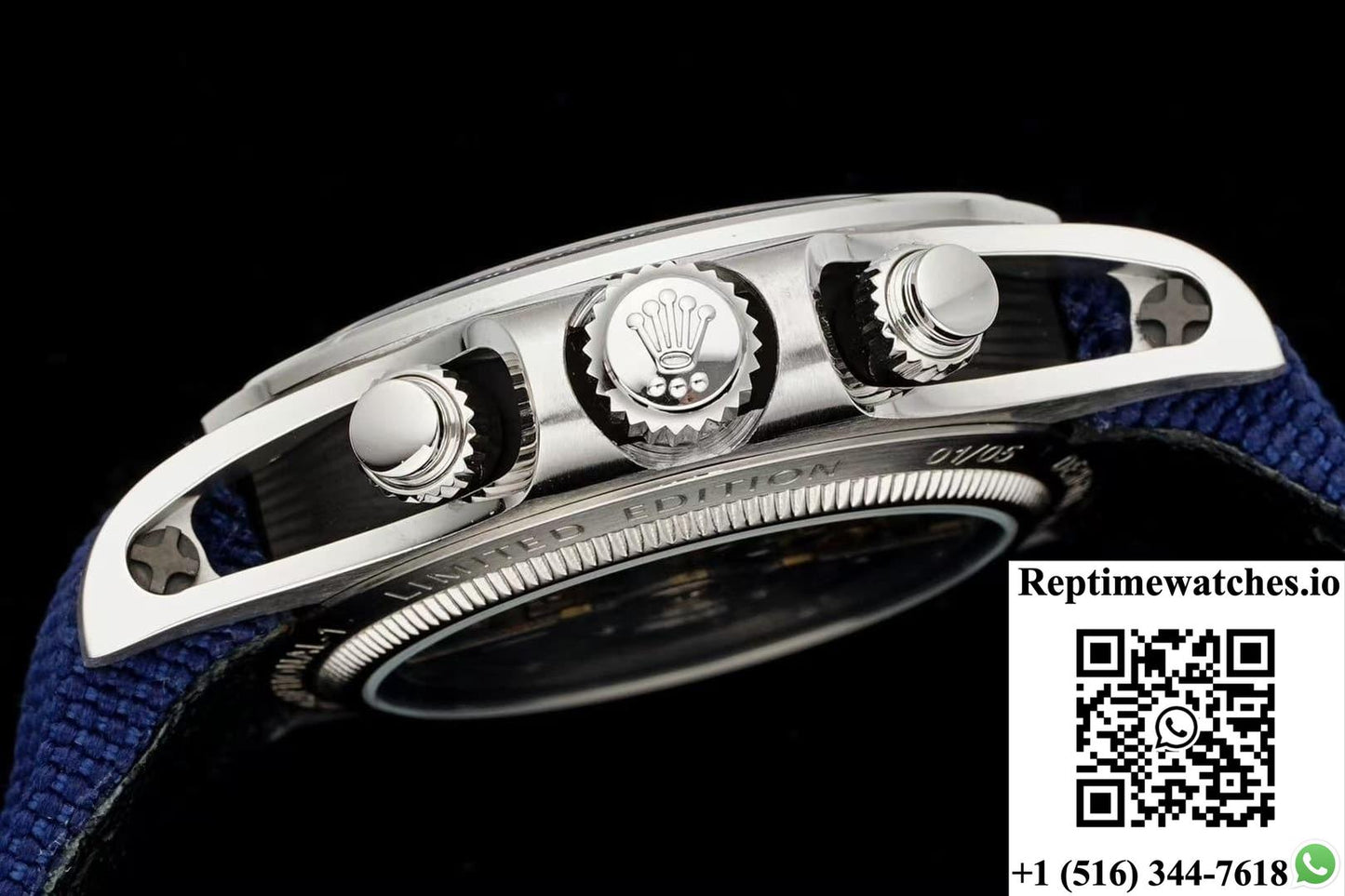 Rolex Daytona DIW Factory Black Strap