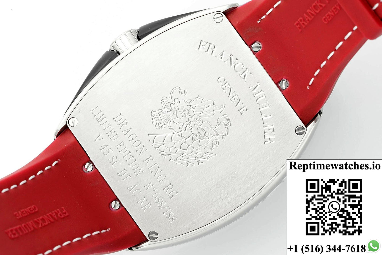 Franck Muller Vanguard ABF factory red strap