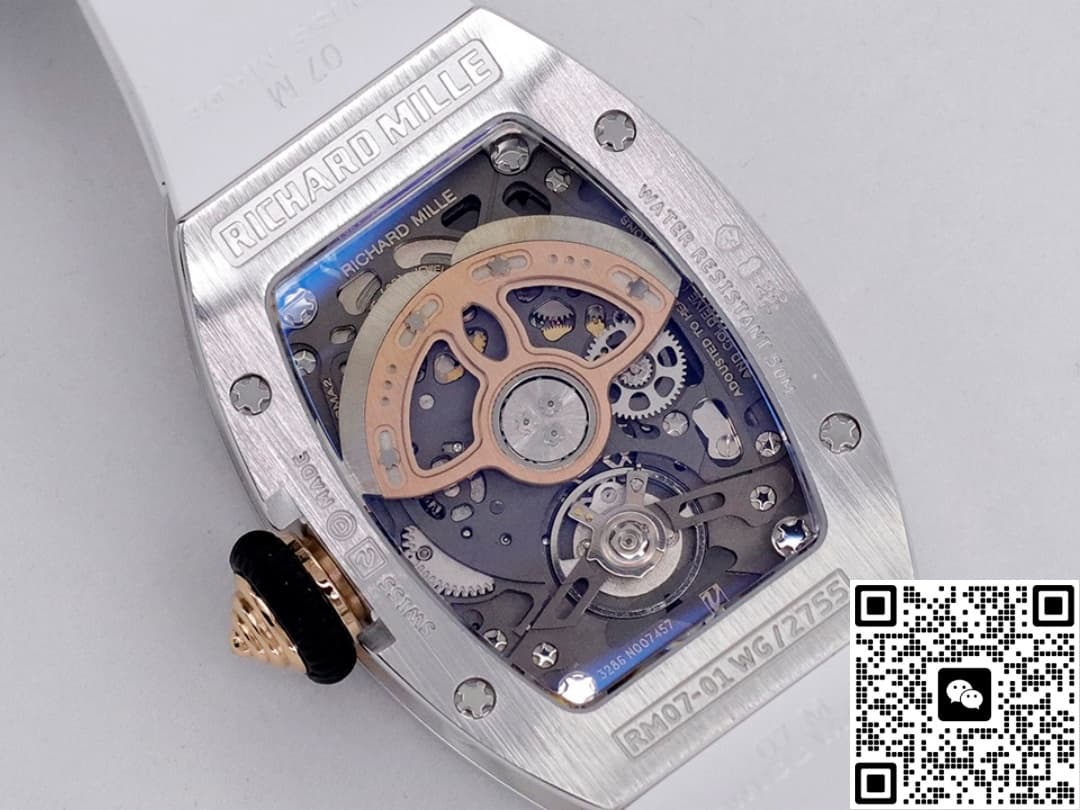 Richard Miller ladies RM07-01 ZF factory sapphire crystal mirror