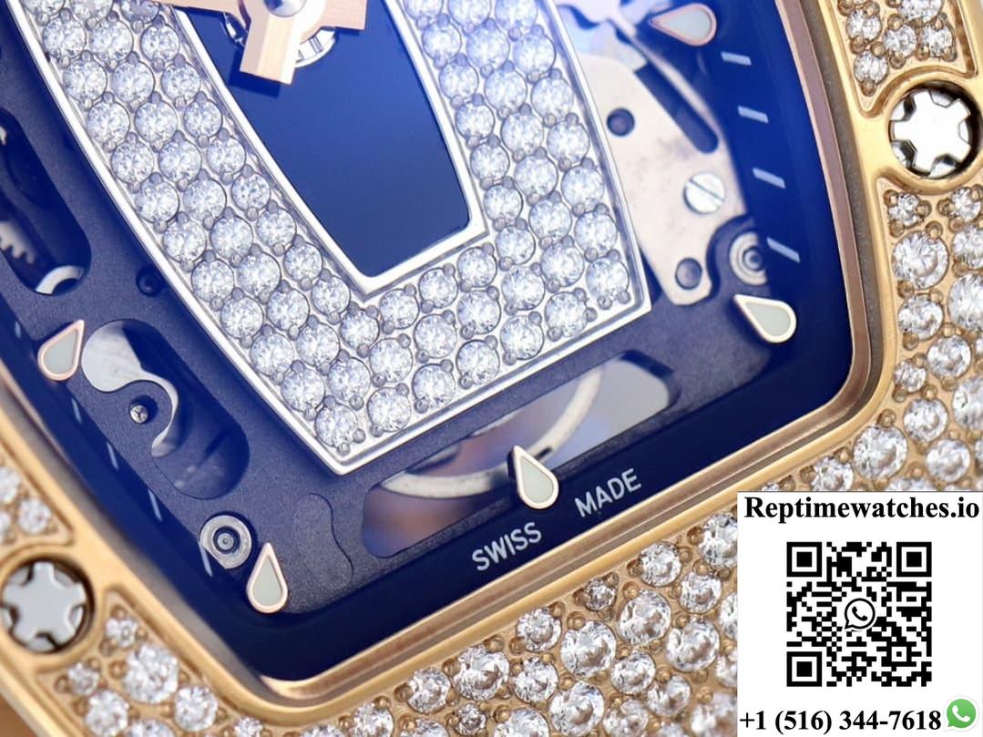 Richard Miller Ladies RM07-01 ZF Factory Black Core Dial