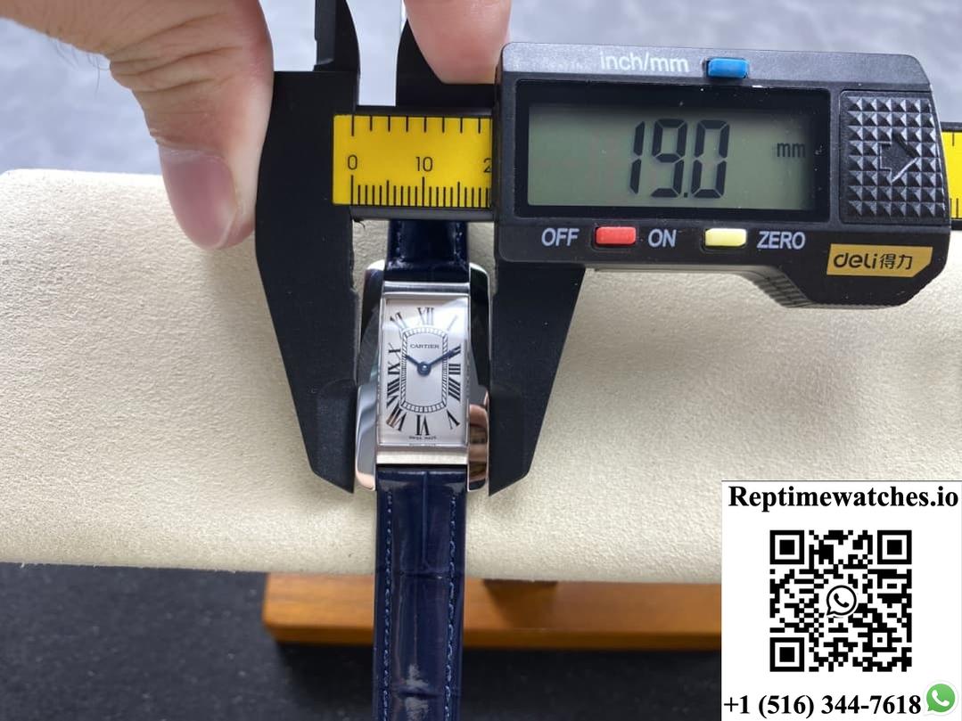 Cartier Tank WSTA0082 8848 Factory Diamond Crown