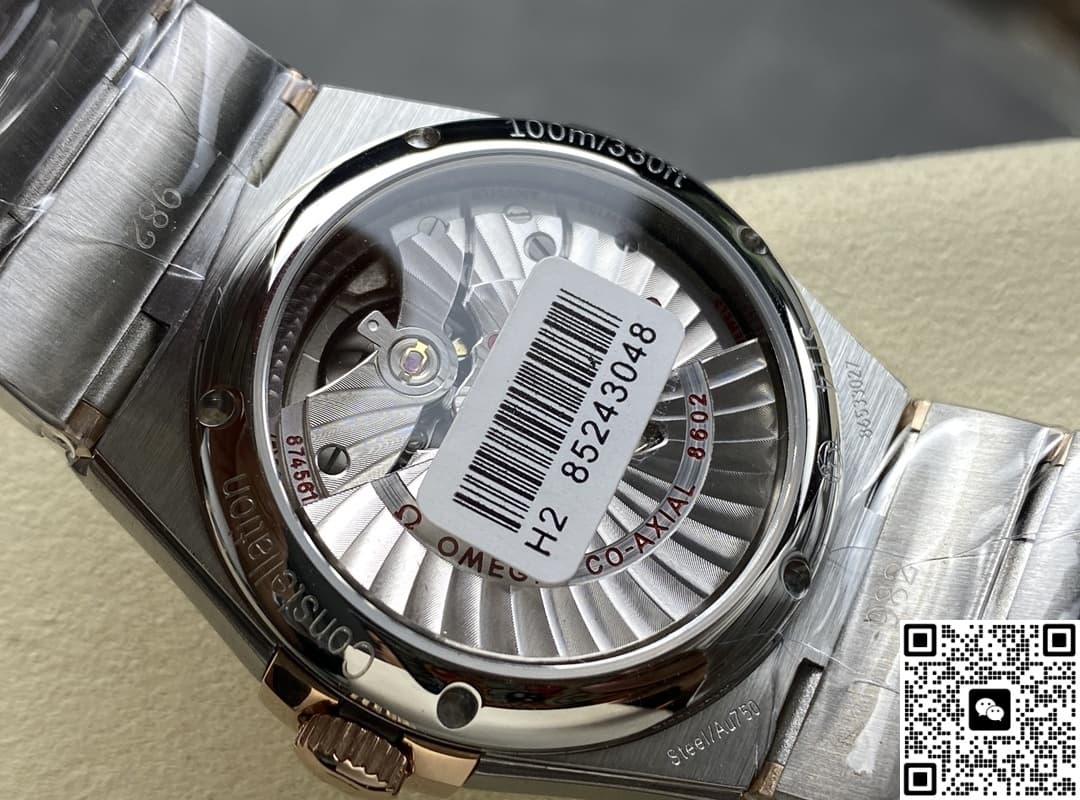 Omega Constellation 123.20.38.22.02.001 OM Factory Stainless Steel Bezel