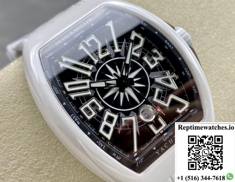 Franck Muller MEN’S Collection V46 SC OG ABF Factory Stainless Steel Crown