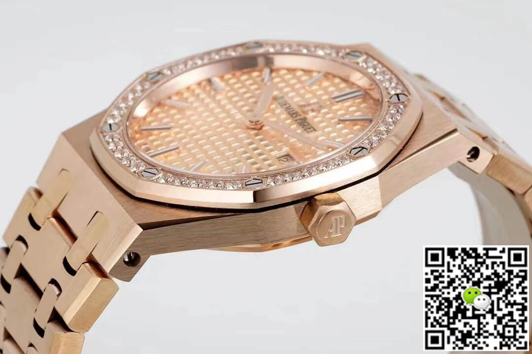 Audemars Piguet Royal Oak Quartz 33MM 67651OR.ZZ.1261OR.03 ZF Factory Diamond Bezel