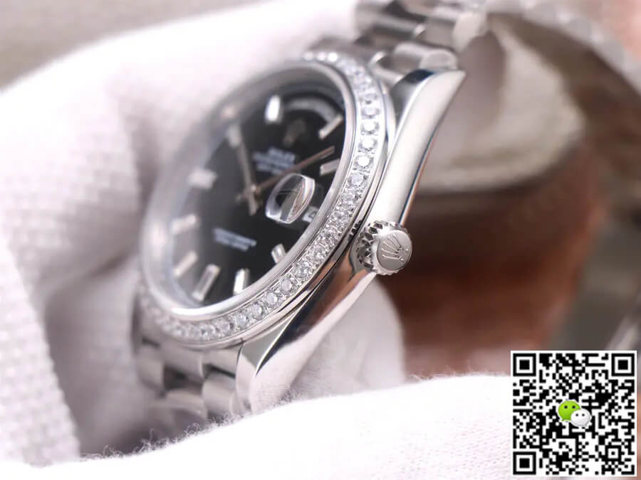 Rolex Day Date M228349RBR-0003 EW Factory Diamond Dial