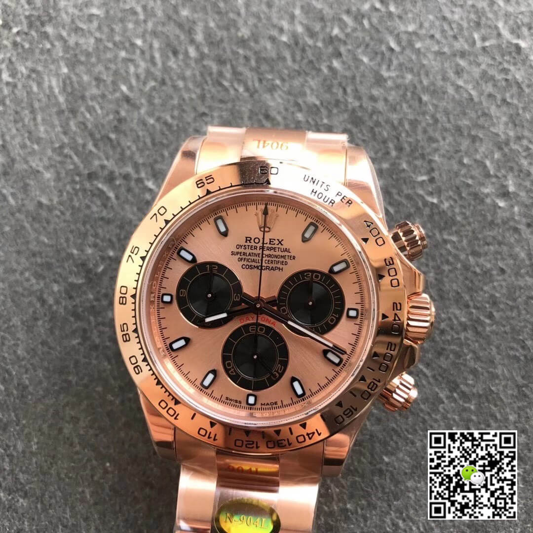 Rolex Daytona m116505-0009 Noob Factory Champagne Dial