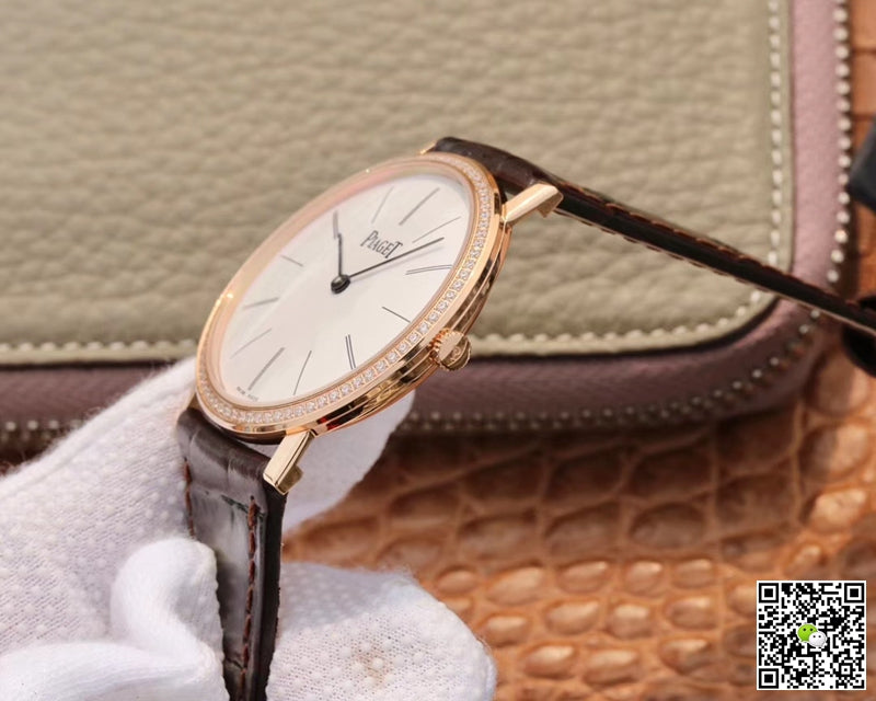 Piaget Altiplano Mecanique P10584 G0A36125 MKS Factory Rose Gold Diamond Bezel