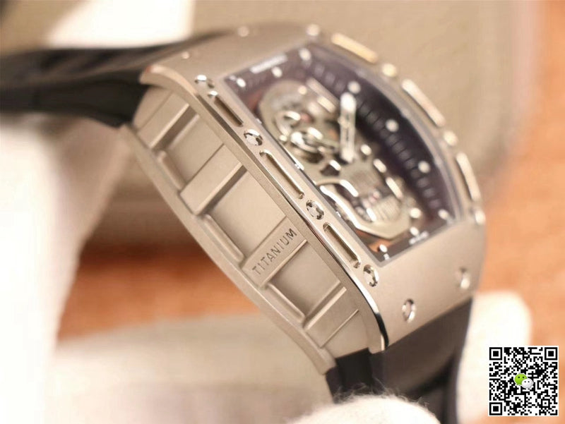 Richard Mille RM052 ZF Factory Silver Titanium Skull Dial