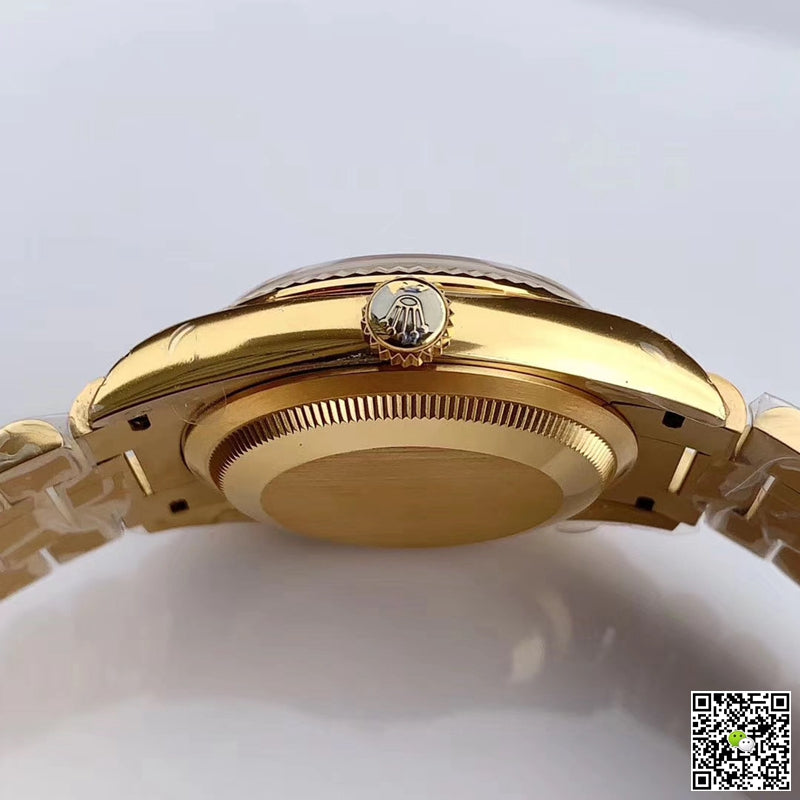Rolex Day-Date M128238 EW Factory White Dial Diamond Time Scale