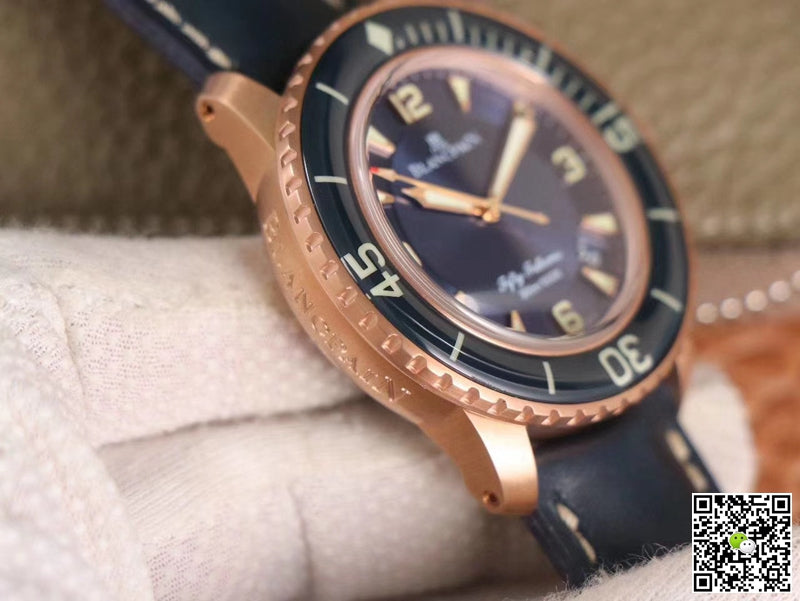 Blancpain Fifty Fathoms 5015-3603C-63B ZF Factory Blue Dial