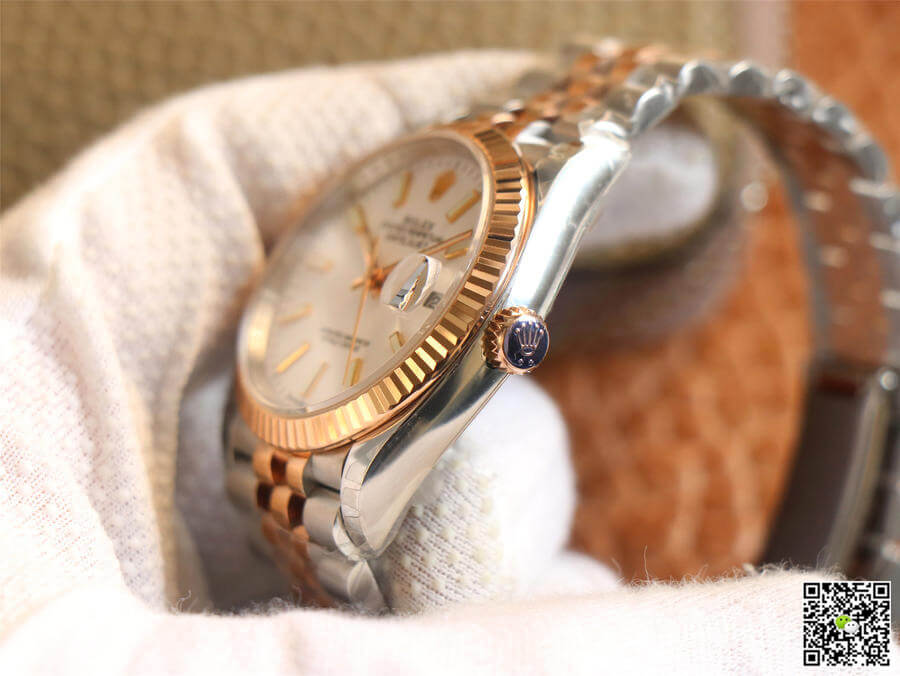 Rolex Datejust M126231-0017 EW Factory Rose Gold White Dial