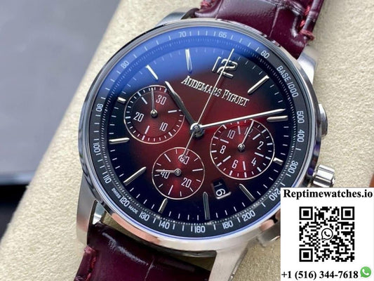 Audemars Piguet CODE 11.59 26393BC.OO.A068CR.01.99 OMF factory crocodile leather strap