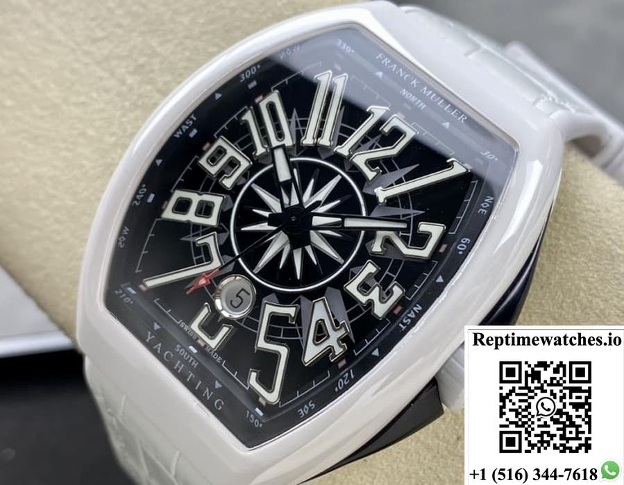 Franck Muller MEN’S Collection V46 SC OG ABF Factory Stainless Steel Crown