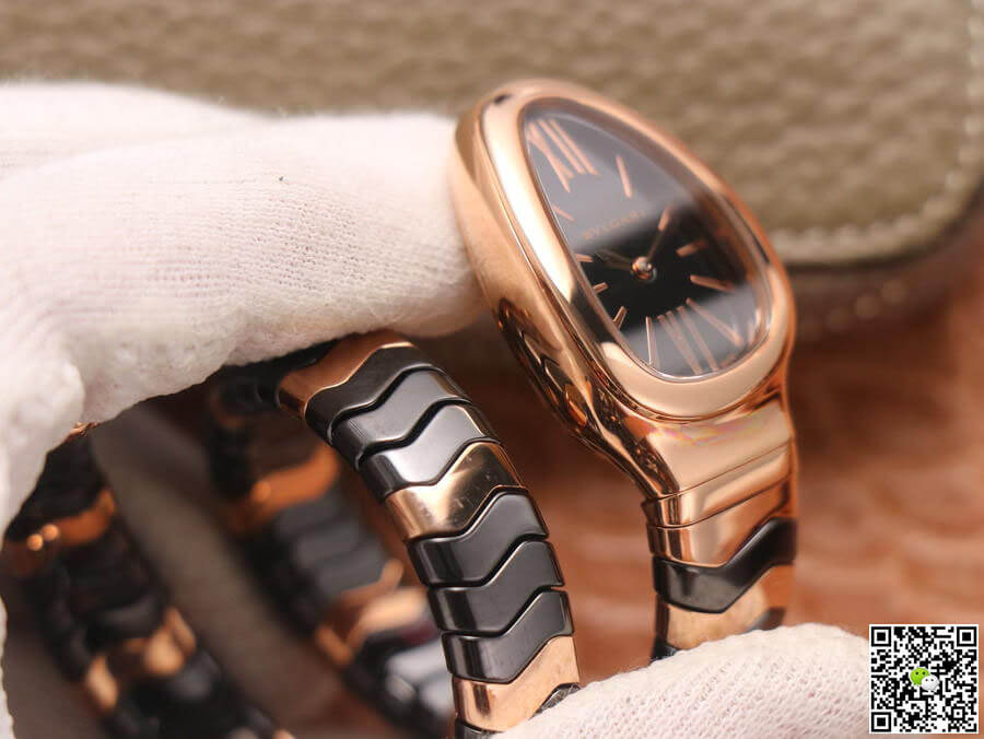 Bvlgari Serpenti BV Factory Rose Gold Case