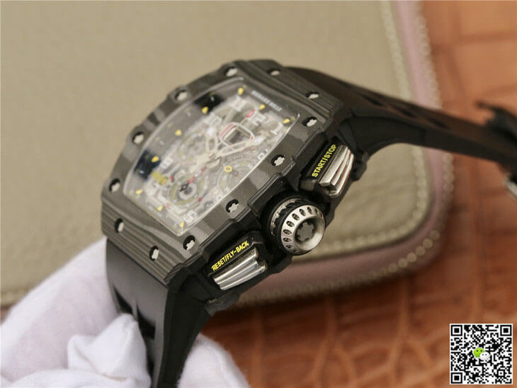 Richard Mille RM11-03 KV Factory Black Carbon Fiber Case