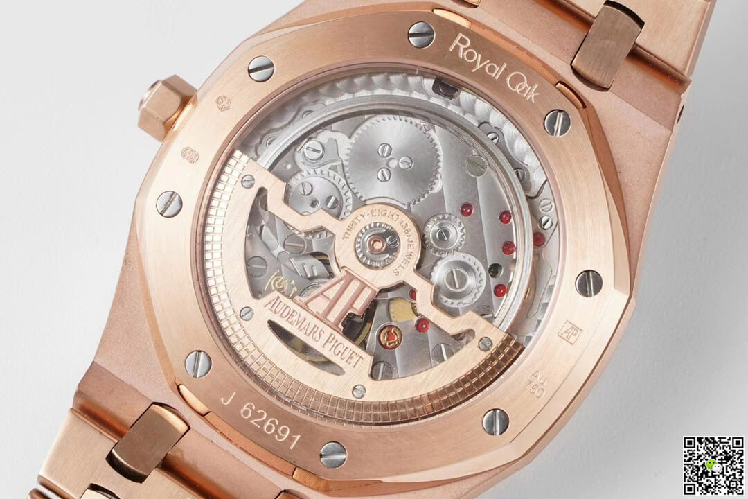 Audemars Piguet Royal Oak 15202OR.OO.1240OR.01 KZ Factory Rose Gold Blue Dial