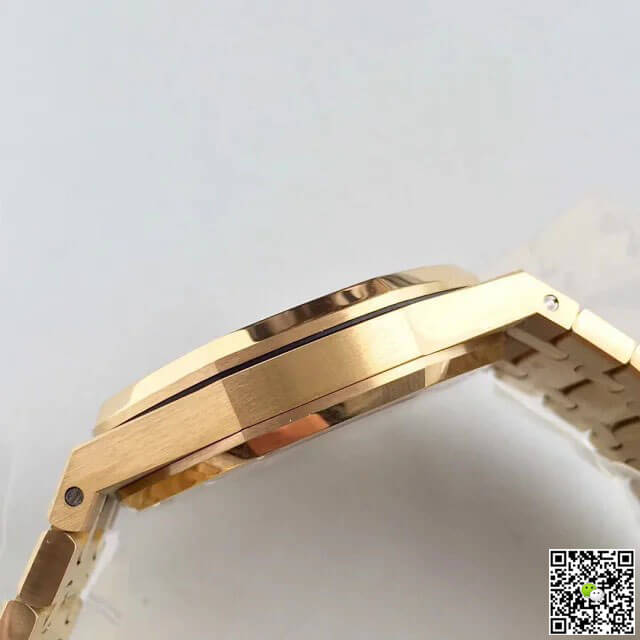 Audemars Piguet Royal Oak 15400OR JF Factory Yellow Gold Blue Dial