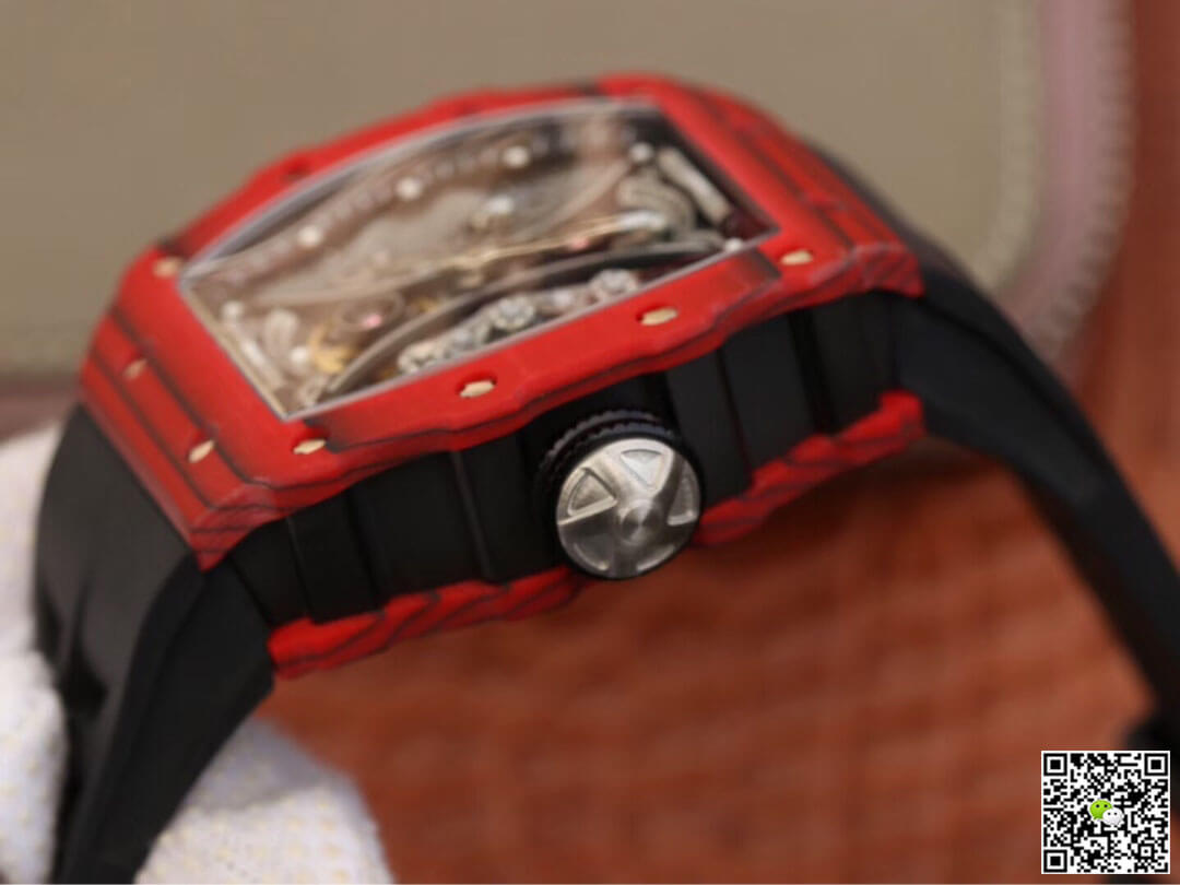 Richard Mille RM53-01 KV Factory TPT Carbon Fiber Black Strap