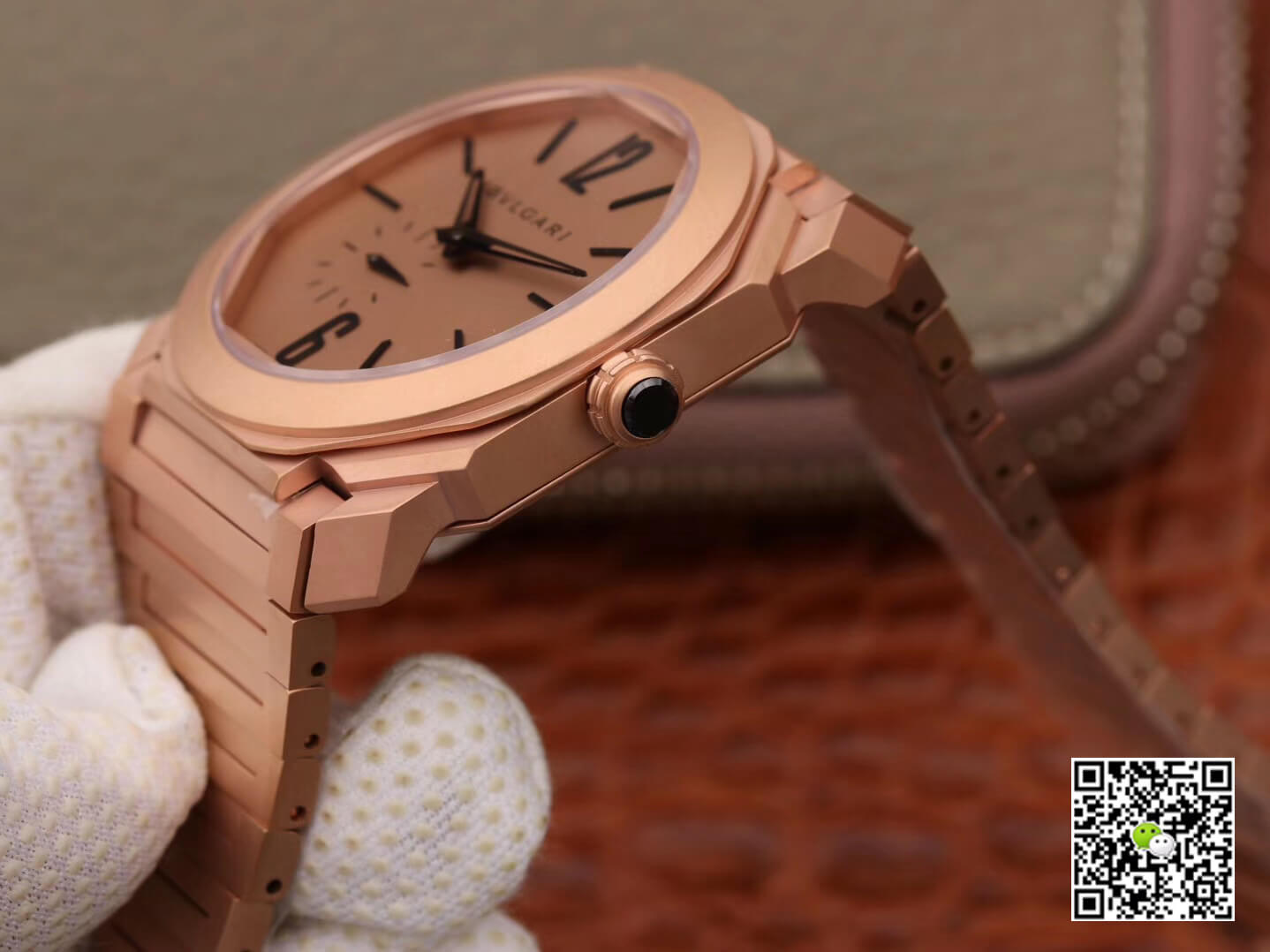 Bvlgari Octo Finissimo 102912 BV Factory Rose Gold Dial