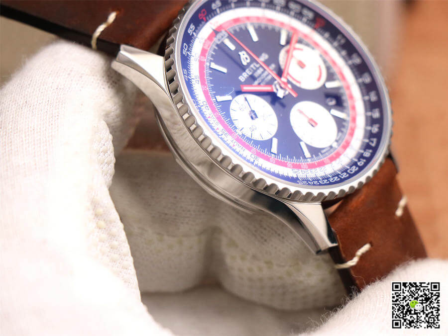Breitling Navitimer 1 B01 Chronograph 43 Swissair Edition AB01211B1B1X1 V9 Factory Black Dial