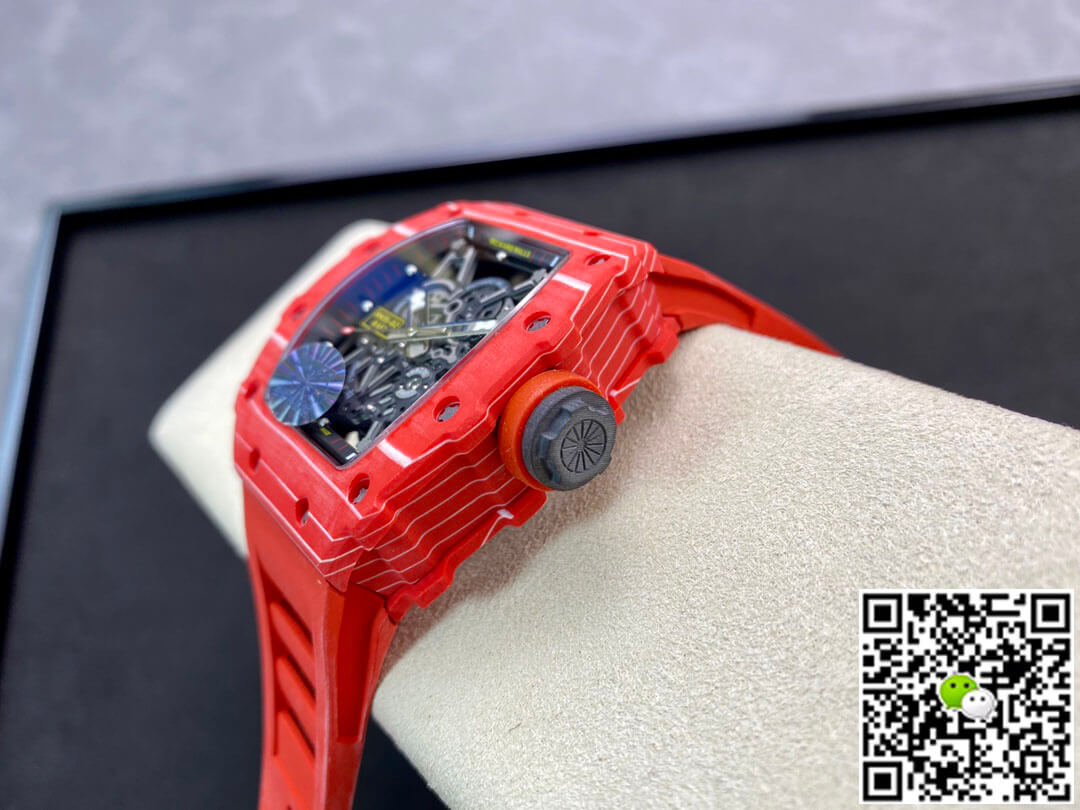 Richard Mille RM035-02 RM Factory Red Carbon Fiber Case