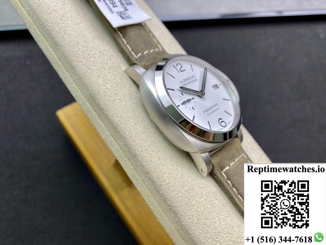 Panerai Luminor Pam01394 Vs Factory White Dial-Rep Time Watches