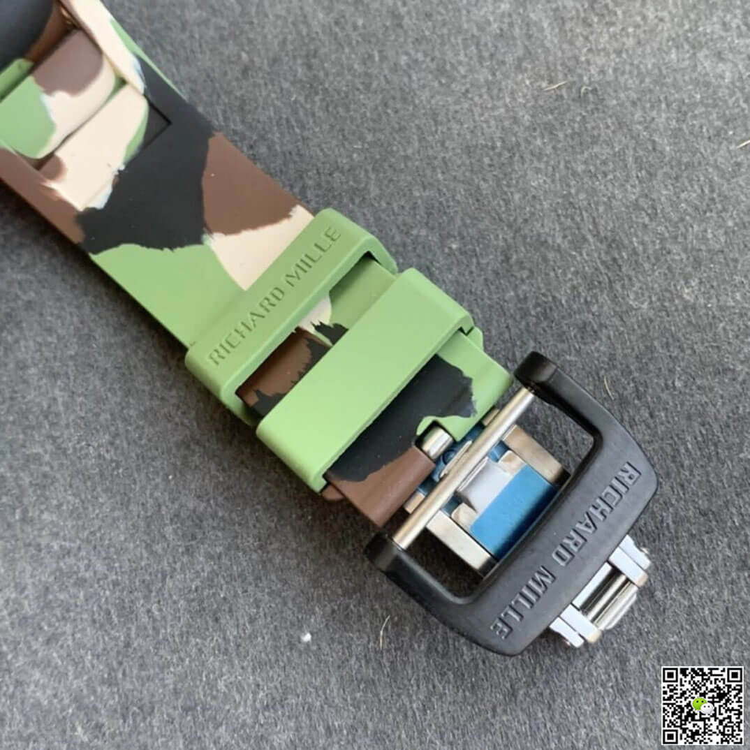 Richard Mille RM35-02 KV Factory V3 Carbon Fiber Camouflage Strap