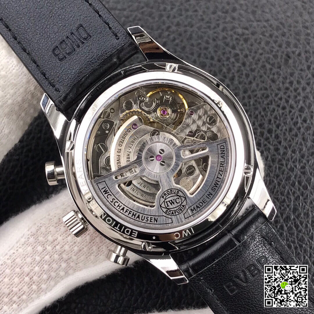 IWC Portugieser Chronograph IW371616 YL Factory Burgundy Red Dial