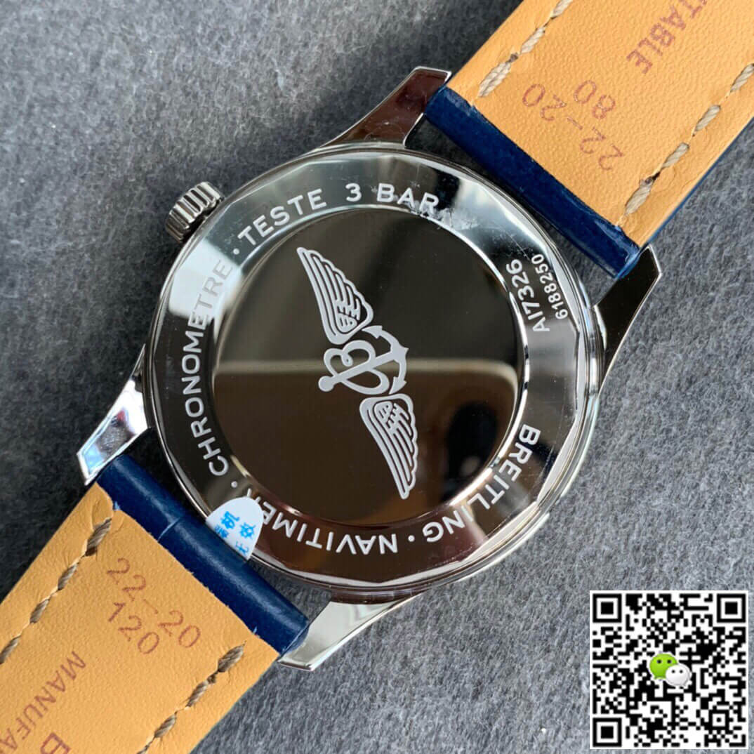 Breitling Navitimer 1 A17326211C1P3 V7 Factory Leather Strap