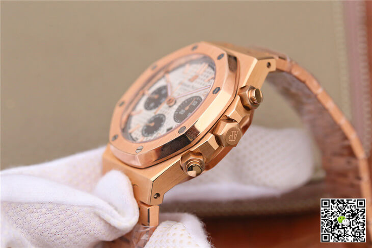 Audemars Piguet Royal Oak 26331 OM Factory Rose Gold White Dial