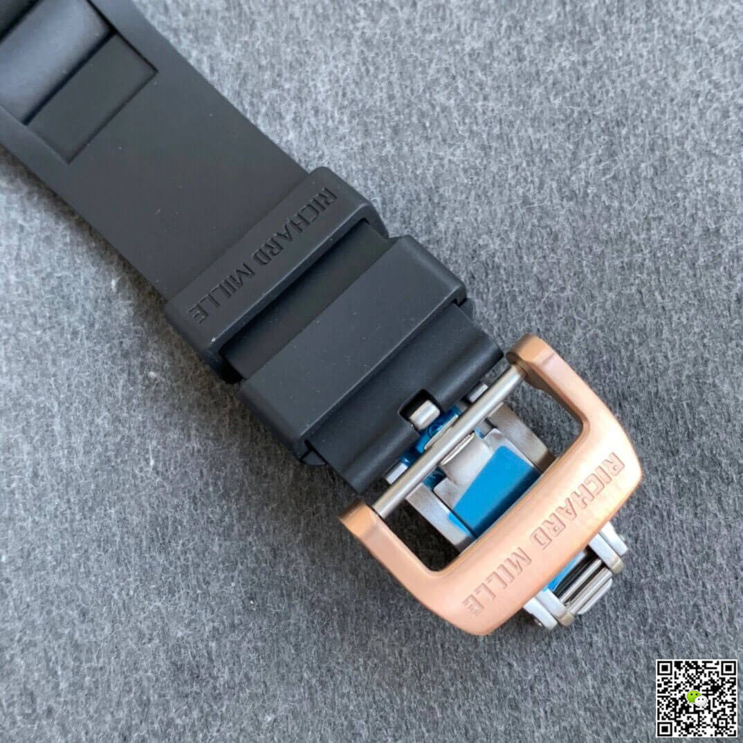 Richard Mille RM11 KV Factory Rose Gold Skeleton Dial