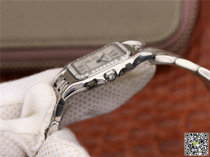 Cartier Panthere De Medium Ladies W4PN0008 GF Factory Silver Dial