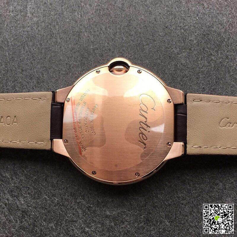 Ballon Bleu De Cartier W6920037 V6 Factory Chocolate Color Dial