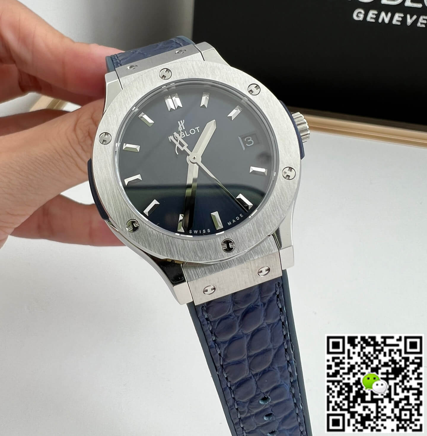 Hublot Classic Fusion 581.NX.7170.LR 33MM HB Factory Leather Strap