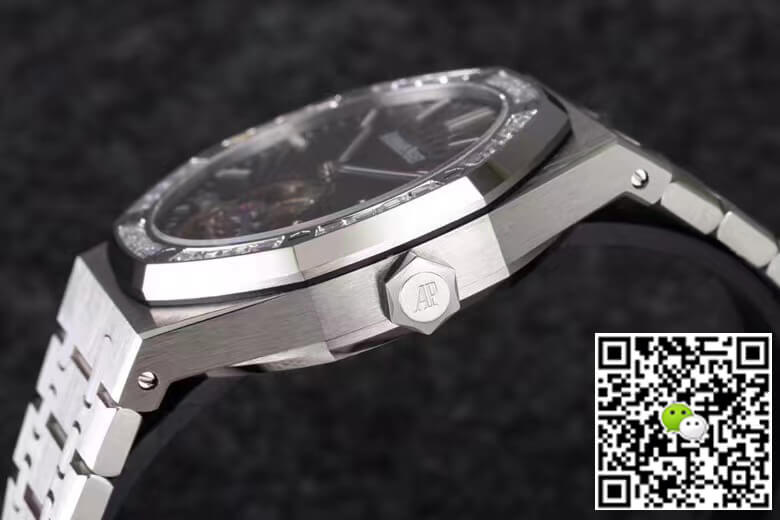 Audemars Piguet Royal Oak Tourbillon 26521BC.ZZ.1220BC.01 R8 Factory Diamond-set Bezel