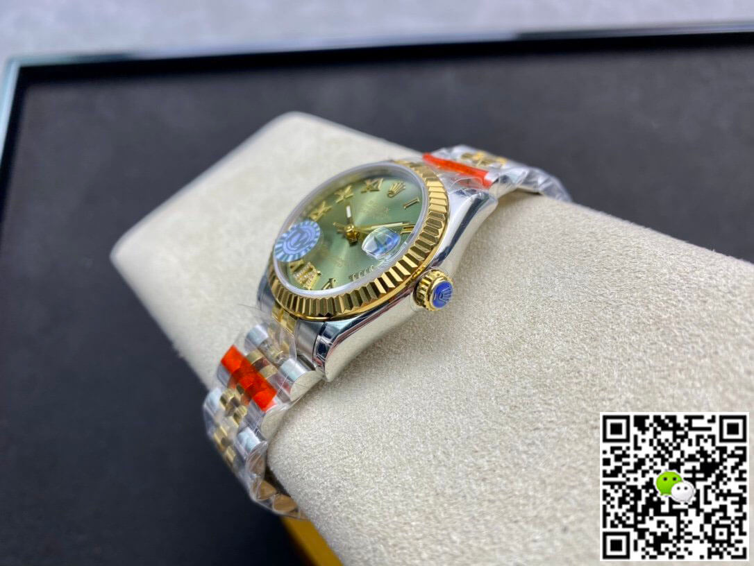 Rolex Datejust 178273 31MM TW Factory Green Dial
