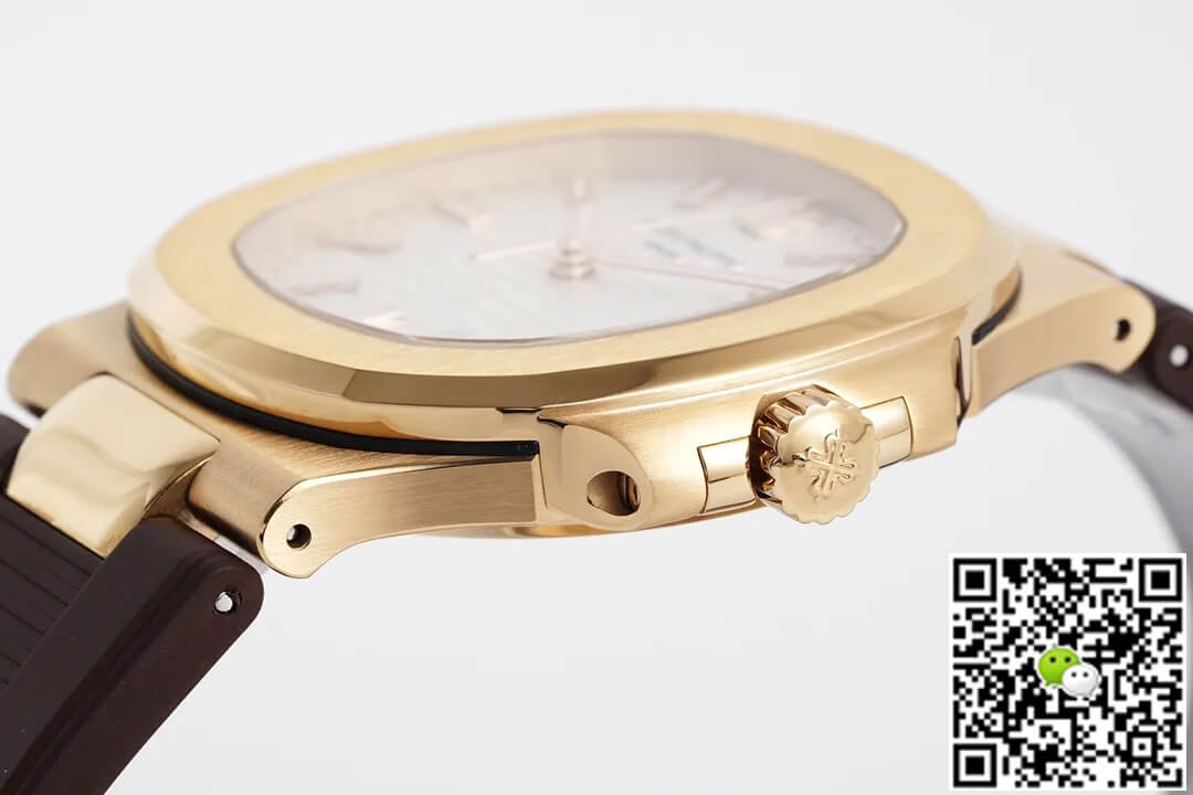 Patek Philippe Nautilus 5711 PPF Factory Brown Rubber Strap