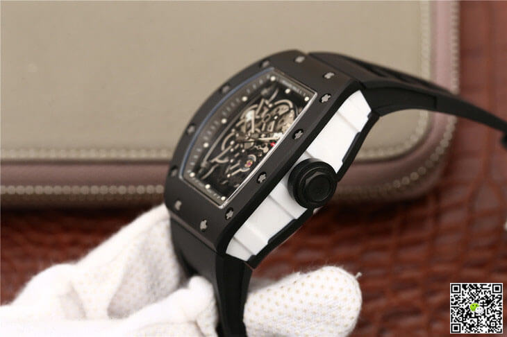 Richard Mille RM055 KV Factory Ceramics Black Strap