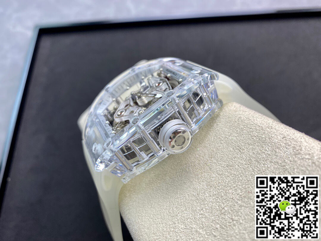 Richard Mille RM056 Tourbillon EUR Factory White Transparent Strap