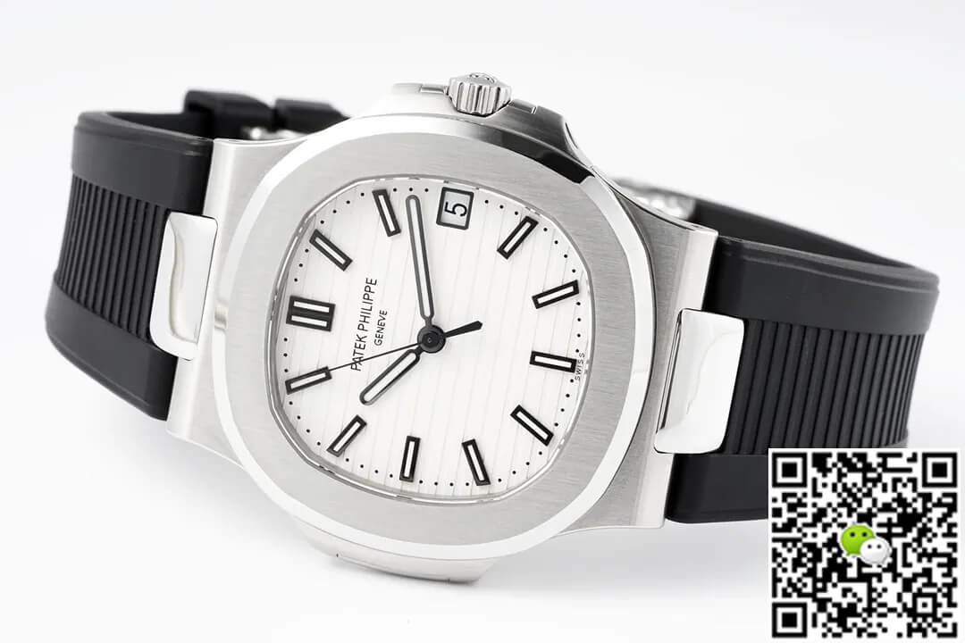 Patek Philippe Nautilus 5711 PPF Factory White Dial Rubber Strap