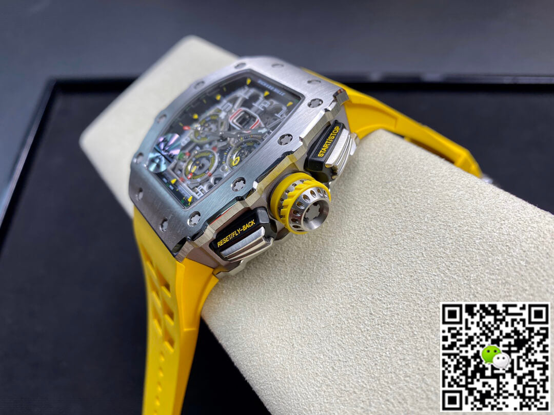Richard Mille RM011 FELIPE MASSA KV Factory Titanium Steel Case