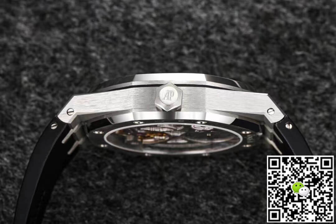 Audemars Piguet Royal Oak Tourbillon R8 Factory V3 Purple Dial Rubber Strap