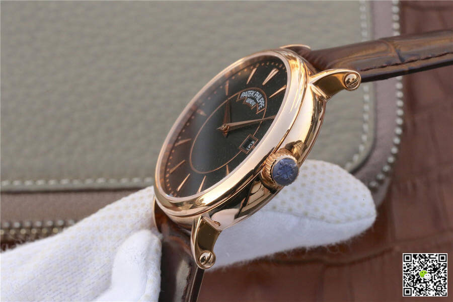 Patek Philippe Calatrava ZF Factory Rose Gold Black Dial