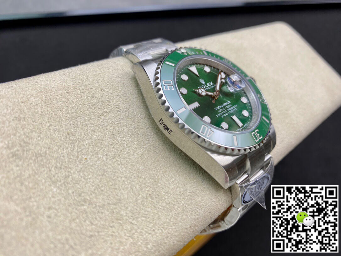 Rolex Submariner 116610LV-97200 Clean Factory V4 Green Dial